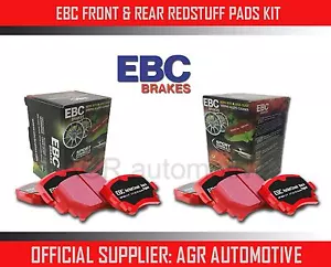 EBC REDSTUFF FRONT + REAR PADS KIT FOR VOLVO C30 1.8 125 BHP 2006-10 - Picture 1 of 1