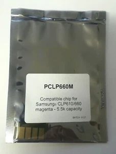 Magenta Toner Reset Chip für Samsung CLP-C660 CLP-610 CLP-660 Drucker - Bild 1 von 2