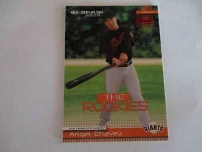 2005 Donruss Press Proof Angel Chavez The Rookies Card #33 Serial #157/200 - Image 1 of 2