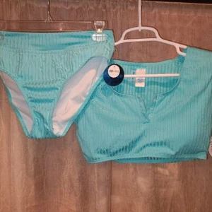 Super cute 2 piece aqua swim suit bikini BRAND NEW Originally $72 Ocean - Picture 1 of 3