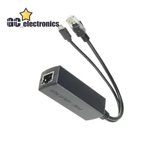 Micro USB Active POE Splitter Power 48V to 5V 2A for Raspberry pi 3 Board - Picture 1 of 4