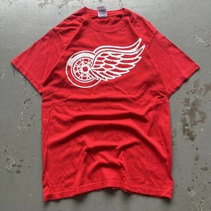 Vintage Y2K NHL Detroit Red Wings Hockey Sports Shirt - Picture 1 of 5