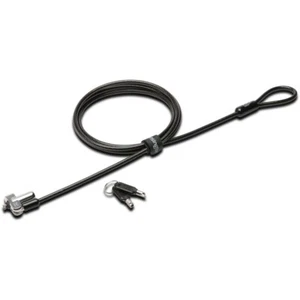 Kensington K64440WW 6Ft N17 Keyed Laptop Lock Carbon Steel UL Black Silver - Picture 1 of 5