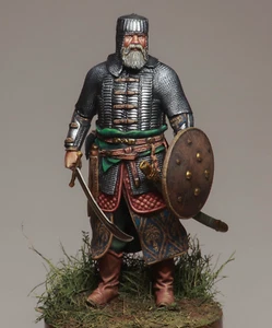 Guerrero ruso siglo XVI juguete pintado soldado preventa | Museo - Imagen 1 de 7