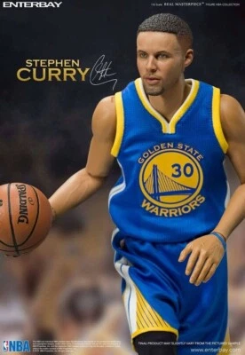 ENTERBAY STEPHEN CURRY NBA COLLTION REAL MASTERPIECE FIGURE RM-1066 NEW (B) - Image 1 of 4
