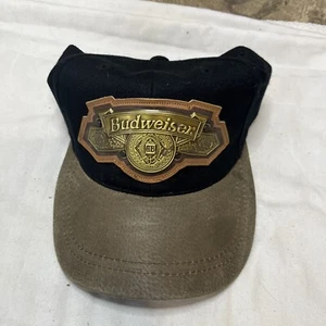 Vtg 1994 Anheuser Busch Budweiser Cap Hat Strap Back 226/10000 Metal Logo - Picture 1 of 7