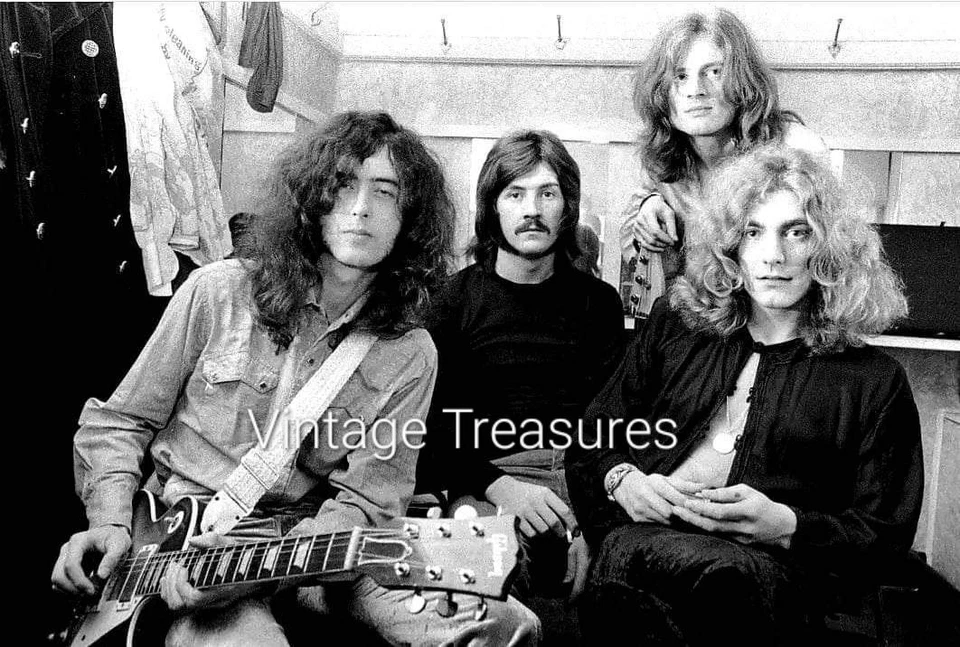 Led Zeppelin Early Days Portrait Photo Print Poster Young - Image 1 of 1
