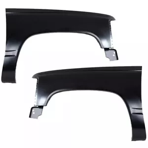 Fender Front Driver and Passenger Side For 1988-2000 Chevrolet C3500 K2500 K3500 - Picture 1 of 6