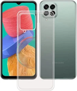 COVER CUSTODIA PER SAMSUNG GALAXY M53 5G TRASPARENTE TPU SLIM MORBIDA ULTRASLIM - Foto 1 di 7