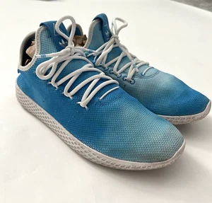 Scarpe sneaker Adidas Pharrell Williams Hu da uomo taglia 7 blu nuvola - Foto 1 di 6