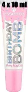 4 x 10 ml essence Lipgloss Juicy Birthday Bomb Shiny 01 Cake My Day, 10 ml - Bild 1 von 1
