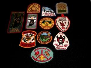 Vintage Vintage Bsa Boy Scouts Of America Indiana Patches From The 1960'S-1970'S - Picture 1 of 7