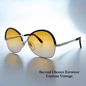 SILHOUETTE 460 Vintage Sunglasses – Deadstock Frame w/New Custom Gradient Lenses - Picture 1 of 14