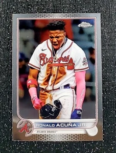 Ronald Acuna Jr 2022 Topps Chrome #165 Braves - Picture 1 of 4