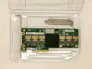 Intel RES2SV240 24port 6G 6Gbps SATA SAS Expander Server Adapter RAID CARD - Picture 1 of 3