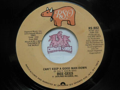 Bee Gees: How Deep Is Your Love / Can't Keep A Good Man Down, 45 RPM G+ (2F)  - Image 1 of 2
