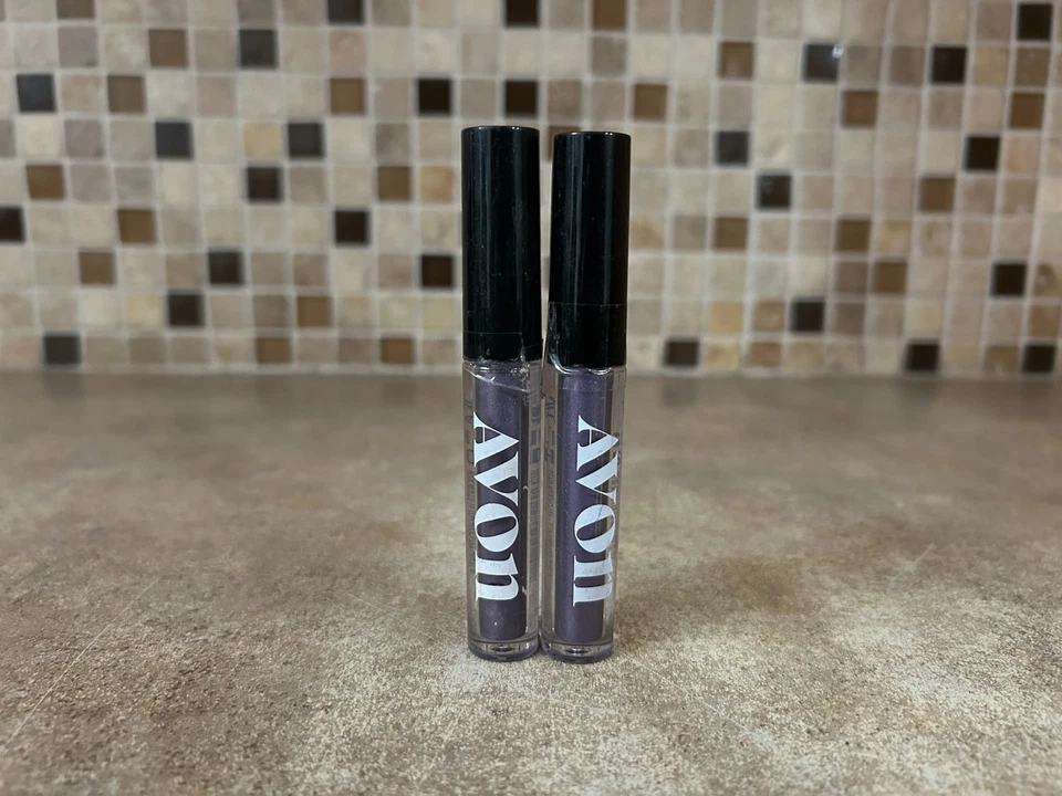LOT OF 2 AVON FMG Glimmer Shadow Liquid Eyeshadow - Iron violet V1-3 - Image 1 of 4