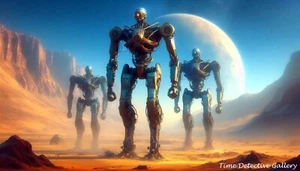Three Sephra Moon Giants - Limited Edition Fantasy Art Print - Picture 1 of 1