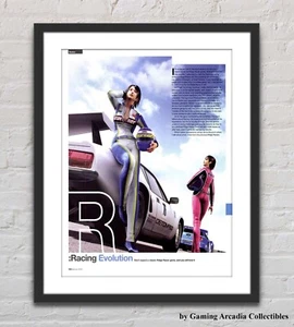 R: Racing Evolution PS2 XBOX Gamecube Glossy Review Poster G7387 - Picture 1 of 6