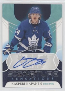 2020-21 Upper Deck Signature Sensations Series 1 Kasperi Kapanen #SS-KK Auto
