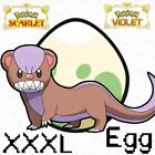 Yungoos XXXL Brillante Huevo Lv. 1 6IV Jumbo Mark Alpha Talla Pokemon Escarlata