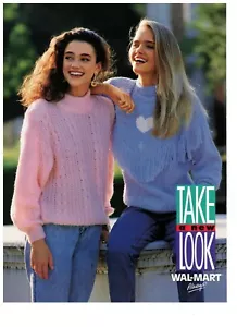 Publicidad impresa vintage 1988 Walmart da un nuevo look ropa moda  - Imagen 1 de 1