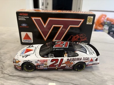 Elliott Sadler 2000 Virgins Tech Citgo Nascar 1/24 Diecast Action Wood Brothers  - Image 1 of 4