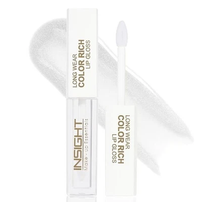 INSIGHT Long Wear Color Rich Lip Gloss – Frost | Ultra Glossy | Moisturising & N - Image 1 of 4