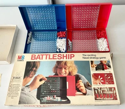 1975 BattleshipS MB Games  MISSING ONE SHIP - Image 1 of 4