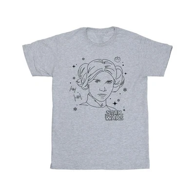 Star Wars  Camiseta Episode IV: A New Hope de Princesa Leia Navidad de (BI37952) - Imagen 1 de 3