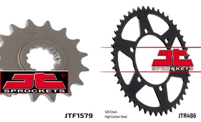 Front & Rear Sprocket Kit for YAMAHA YZF R1-520 Chain Conversion 98-03 - Image 1 of 4
