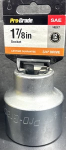 1 7/8” Pro Grade, 3/4" Drive, 12 Point, Chrome Vanadium Steel, Free US Ship - Picture 1 of 6