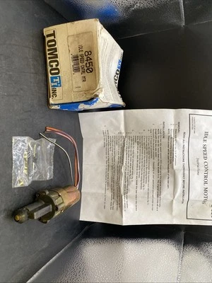 MOTOR DE CONTROLE DE VELOCIDADE TOMCO 8450 FORD-MERCURY-MUSTANG-LTD-CAPRI-COUGAR 1984-1987 - Imagem 1 de 3