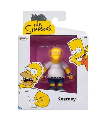 Мини-фигурка Jakks Pacific The Simpsons Wave 5 KEARNEY 2,5 дюйма НОВАЯ 2025 - Изображение 1 из 4