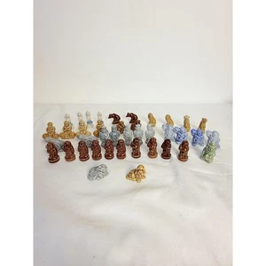 Conjunto de 40 estatuillas vintage de circo multicolor Wade Whimsies - Imagen 1 de 17