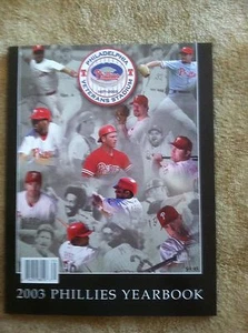 2003 PHILADELPHIA PHILLIES YEARBOOK 1971-2003 LAST SEASON AT VET VETERANS QTY - Picture 1 of 1