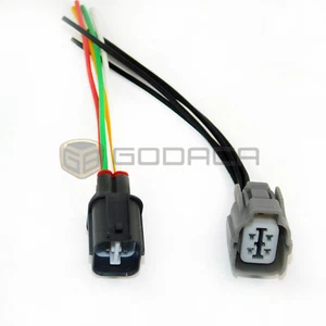 1x Female and Male Connector 4-way for Honda Oxygen Sensor 234-9040 - Picture 1 of 2