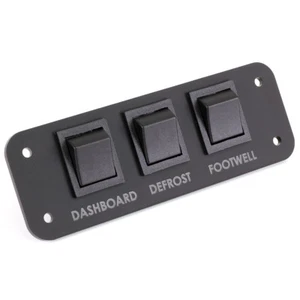 3x Panel de interruptor DTDP para válvulas de mariposa de aire - Kit, rally, coche de carreras, Land Rover - Imagen 1 de 2