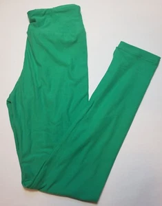 Leggings LuLaRoe Tween VERDI solidi ragazze adolescenti (taglia 00-0) - Foto 1 di 5