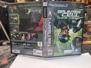 Splinter Cell Chaos Theory Ps2 CIB EN Tested Free Shipping in Canada !! - Picture 1 of 3