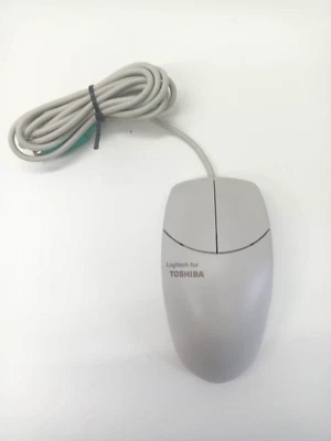 Toshiba 2-Button Ball Mouse Model M-S42 - Image 1 of 4