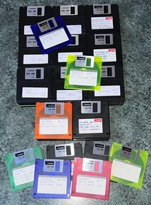 Lot de 100 Disquettes 3,5" NON FORMATER IMATION HAUTE DENSITÉ IBM 3M 1.44 MB (5) - Photo 1/1