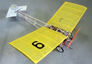 Demoiselle F/F .049 28" Spannweite RC Modellflugzeug gedruckte Pläne & Vorlagen - Bild 1 von 2