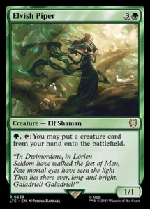 MTG - Elvish Piper - Lord of the Rings Commander - Tales of Middle-Earth - LOTR - Picture 1 of 1