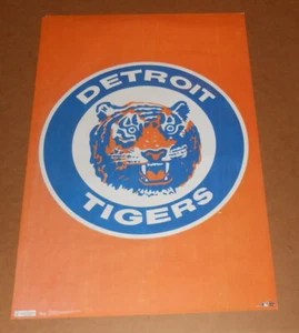 Poster logo Detroit Tigers 34x22,5 tendenze #1379 baseball RARO - Foto 1 di 4