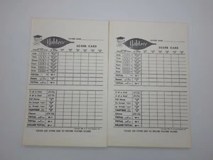 Juego de mesa Yahtzee 1956 85 hojas de tarjetas de puntuación en blanco repuesto 2 libros parciales - Imagen 1 de 3