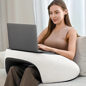 Reading Pillow, Lap Desk Pillow for Adult, Memory Foam Gaming Pillow for Arm Sup - Picture 1 of 6