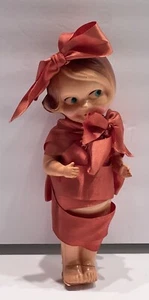 Vintage 1930er Zelluloid Irwin Puppe mit Band Made in USA 7 Zoll - Bild 1 von 11