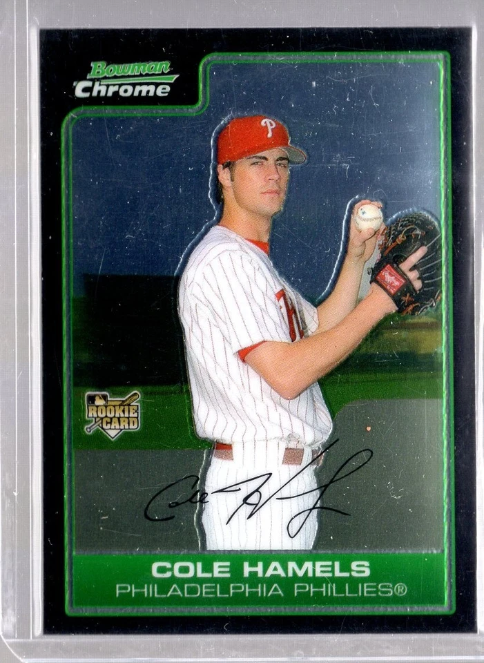 2006 Bowman Chrome RC #209 Cole Hamels - Image 1 of 1