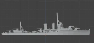 1:2400 USN Farragut class destroyers - Picture 1 of 1